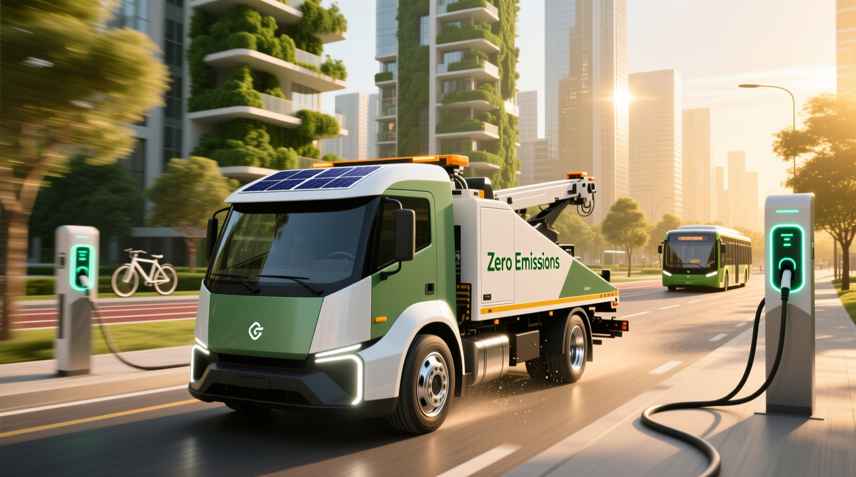 Guinchos elétricos e sustentáveis: o futuro verde do setor de reboque