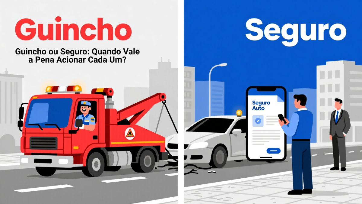 Guincho ou Seguro: Quando Vale a Pena Acionar Cada Um?