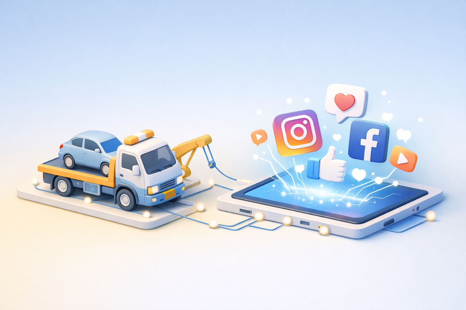 Redes Sociais para Guincheiros: O Que Postar e Quando Postar para Atrair Mais Clientes