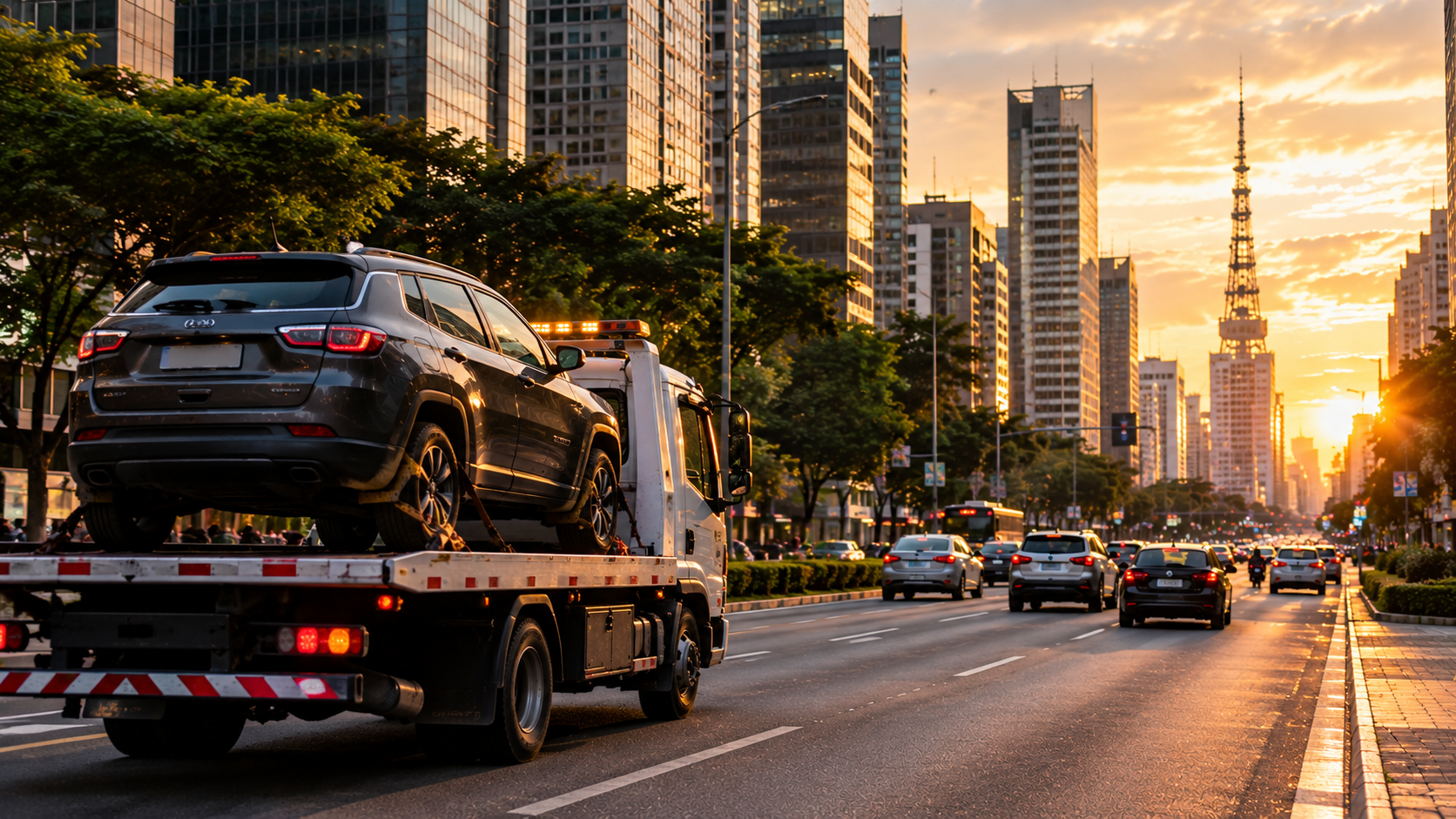 Guincho da CET em São Paulo: Como Chamar, Quanto Custa e Como Retirar o Carro